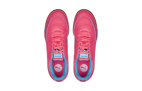 Puma Pressing III Indoor / Futsal Shoes -Sunset/White/Blue