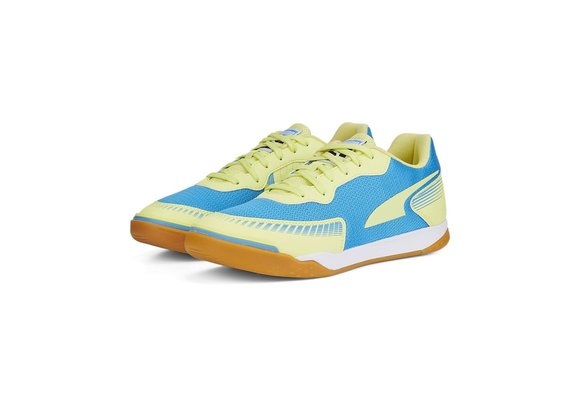 Puma Pressing III Indoor / Futsal Shoes -Yellow/Blue