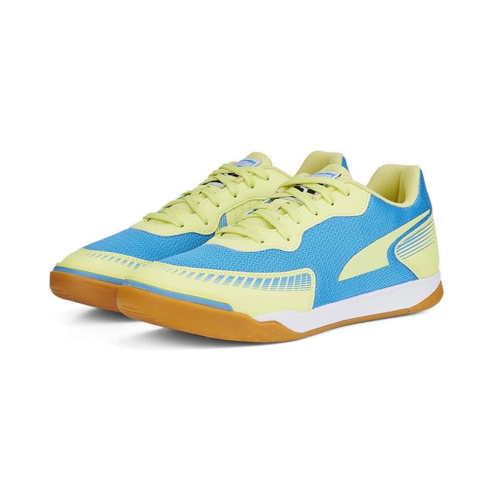Puma Pressing III Indoor / Futsal Shoes -Yellow/Blue
