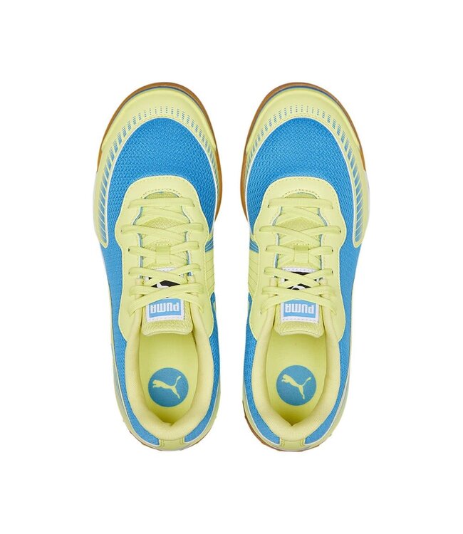 Puma Puma Pressing III Indoor / Futsal Shoes -Yellow/Blue