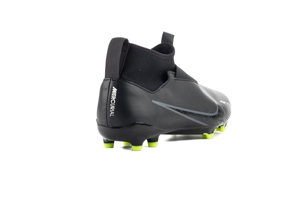 Nike Jr Zoom Mercurial Superfly 9 Academy DF FG / MG - Black/Summit/Volt/Smoke Grey