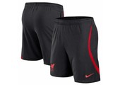 Nike 2022-23 Liverpool Youth Strike Pre Match Shorts - Black/Siren Red