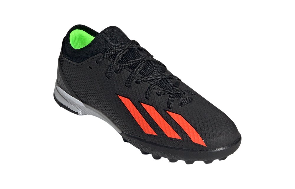 adidas Jr X Speedportal .3 TF Turf - Black/Solar Red