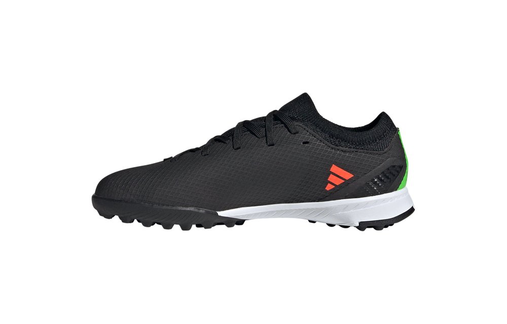 adidas Jr X Speedportal .3 TF Turf - Black/Solar Red