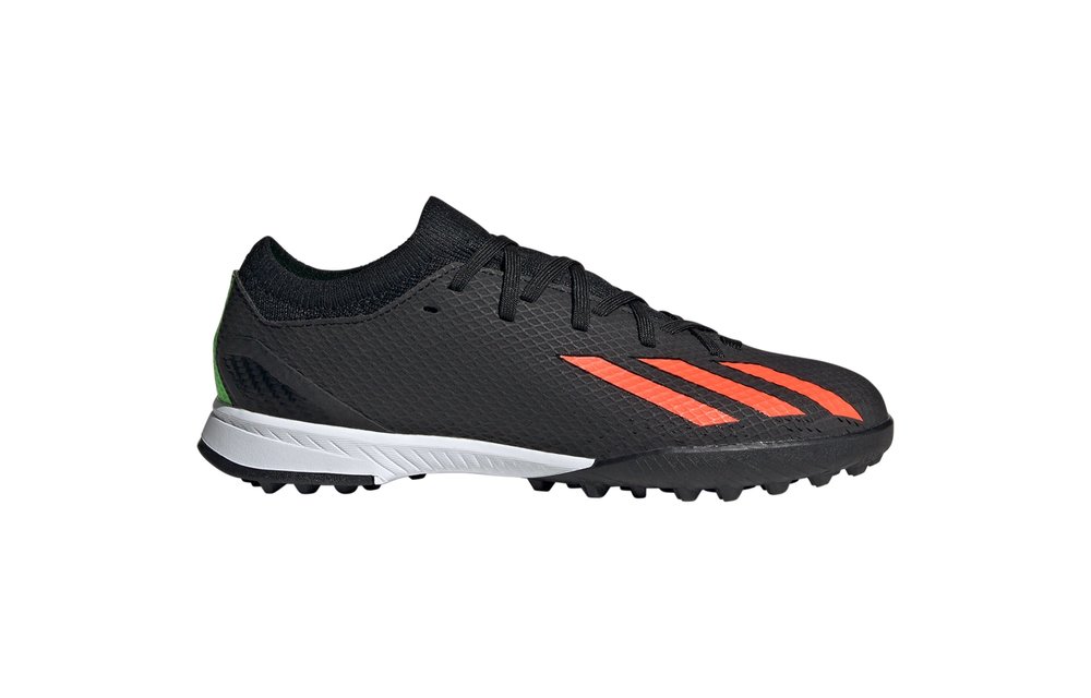 adidas Jr X Speedportal .3 TF Turf - Black/Solar Red