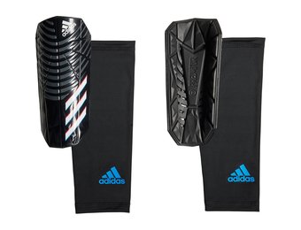 adidas Predator  22 League Shin Guards - Black/White/Team Red