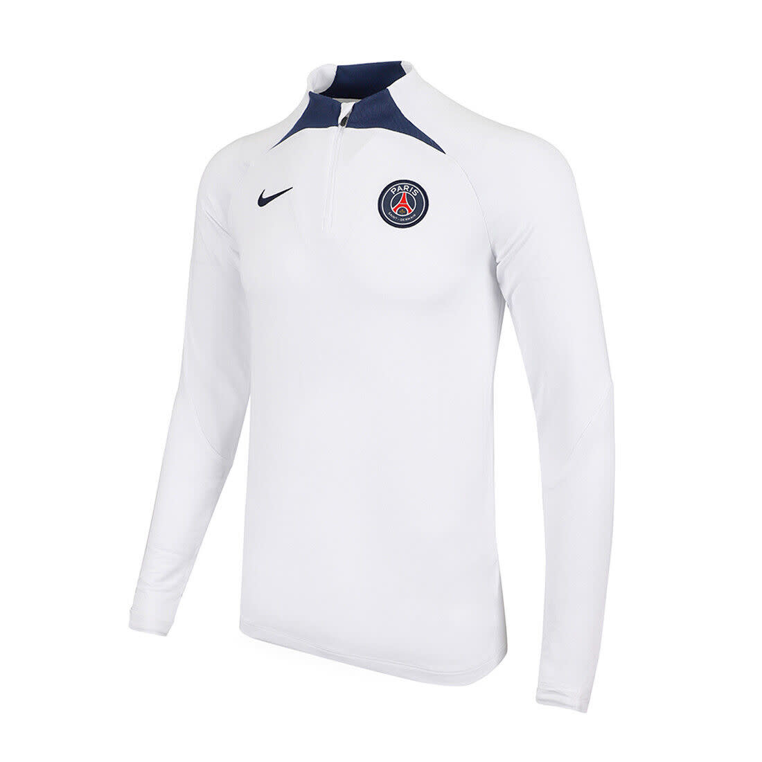beweging Arbitrage Ondoorzichtig Nike PSG Paris Saint Germain 2022 - 23 Strike Training Drill Top -  White/Midnight Navy - Soccerium
