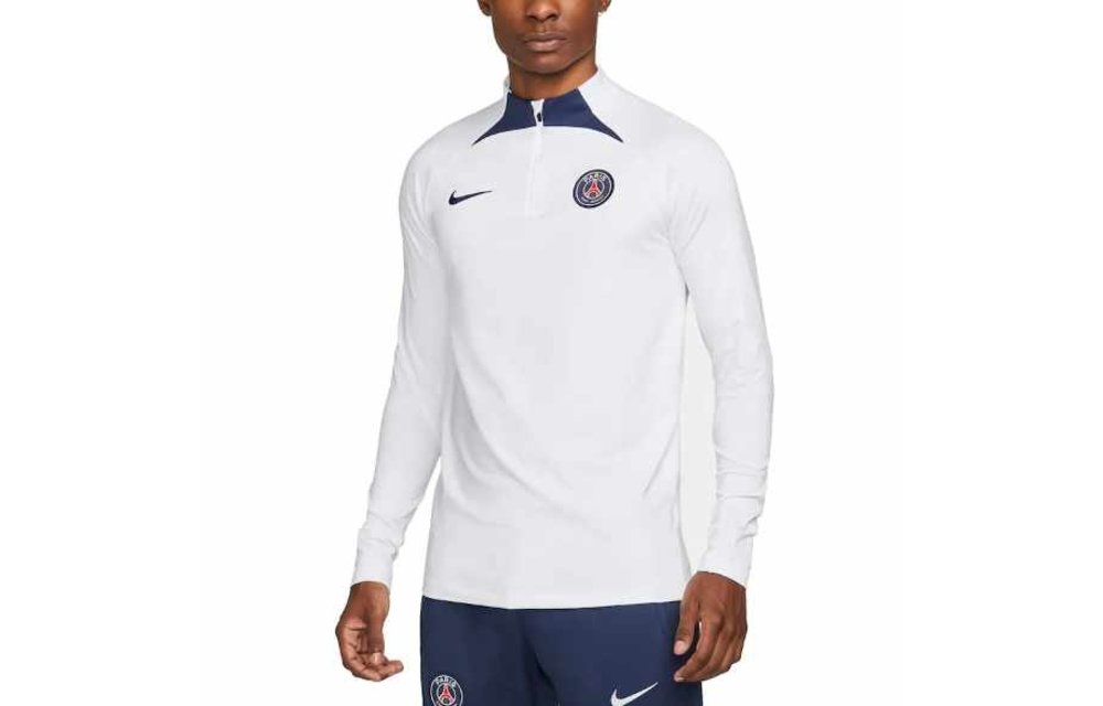 beweging Arbitrage Ondoorzichtig Nike PSG Paris Saint Germain 2022 - 23 Strike Training Drill Top -  White/Midnight Navy - Soccerium