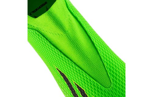 adidas Jr X Speedportal  .3 LL Laceless FG - Solar Green/Core Black/Solar Yellow