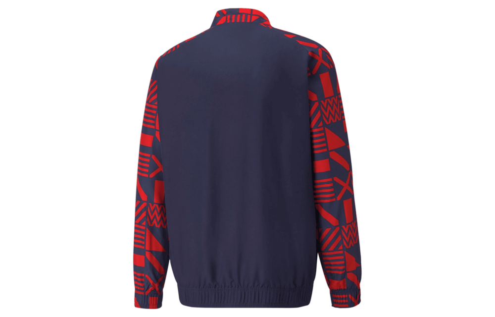 Puma Chivas DG 2022 - 23 Pre-Match Jacket - Peacoat/Red