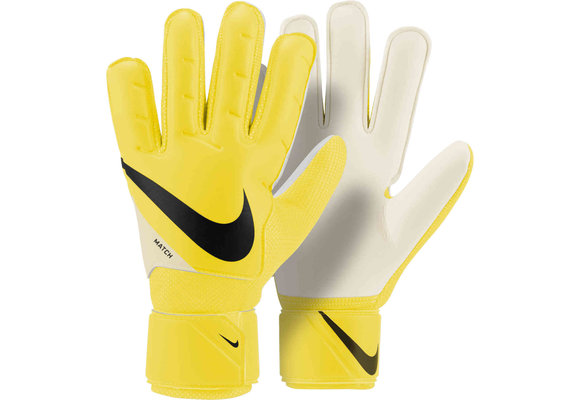 Nike Match Goalkeeper Gloves - Yellow Strike/White/Black