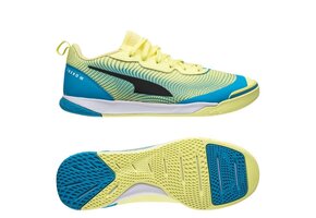 Puma Ibero III Indoor Futsal Shoes -Yellow/Bleu Azur/White