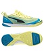 Puma Puma Ibero III Indoor Futsal Shoes -Yellow/Bleu Azur/White