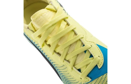 Puma Ibero III Indoor Futsal Shoes -Yellow/Bleu Azur/White