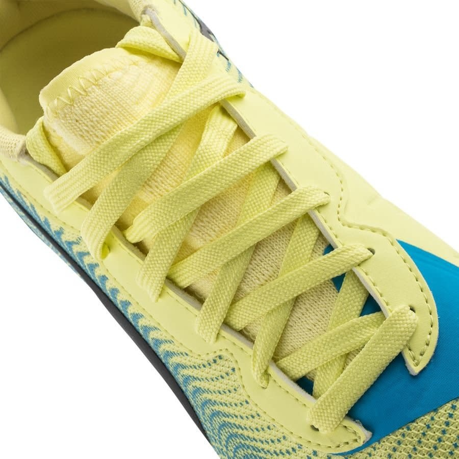 Puma Ibero III Indoor Futsal Shoes -Yellow/Bleu Azur/White