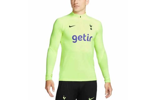 Nike Tottenham Hotspur 2022 - 23   Strike Training Drill Top - Volt/Black