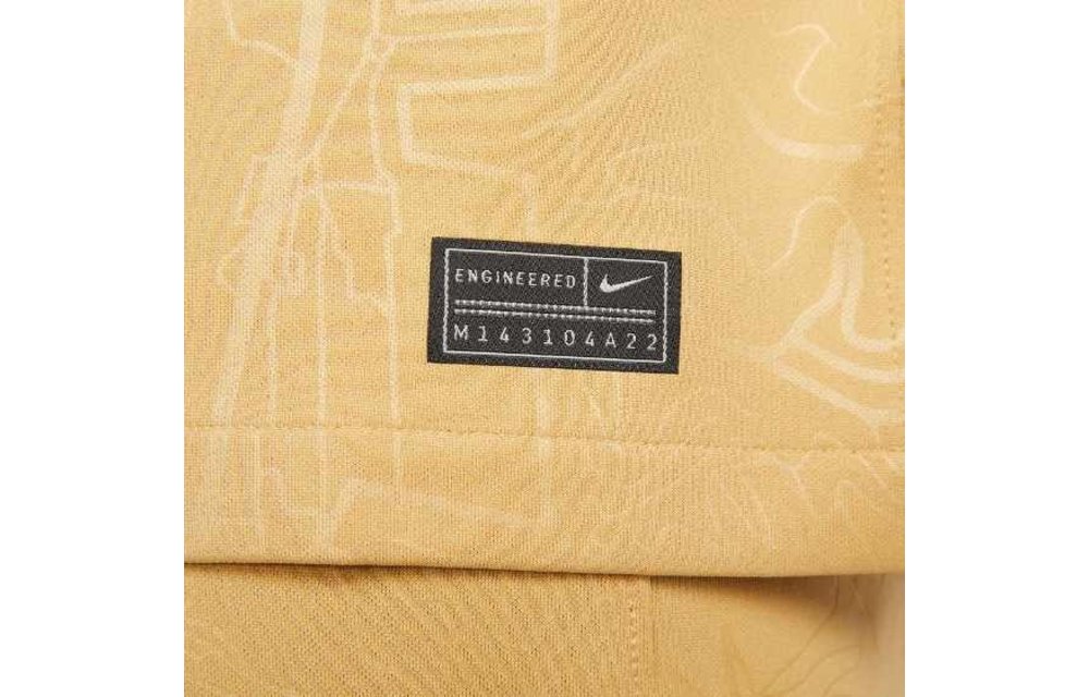 Nike 2022-23 FC Barcelona Away Jersey - Club Gold/Obsidian