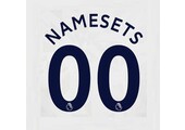 English Premier League Custom Nameset - Navy Blue