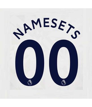 Uni-Sport English Premier League Custom Nameset - Navy Blue