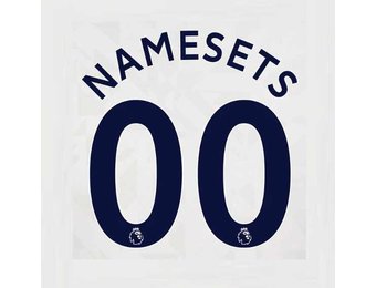English Premier League Custom Nameset - Navy Blue