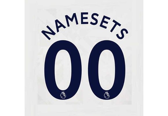 English Premier League Custom Nameset - Navy Blue