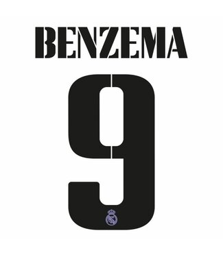 Uni-Sport Benzema # 9 Real Madrid 22/23 YOUTH Home / Away  Nameset