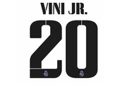 Vini Jr.  # 20 Real Madrid 22/23 YOUTH Home / Away  Nameset