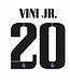 Uni-Sport Vini Jr.  # 20 Real Madrid 22/23 YOUTH Home / Away  Nameset