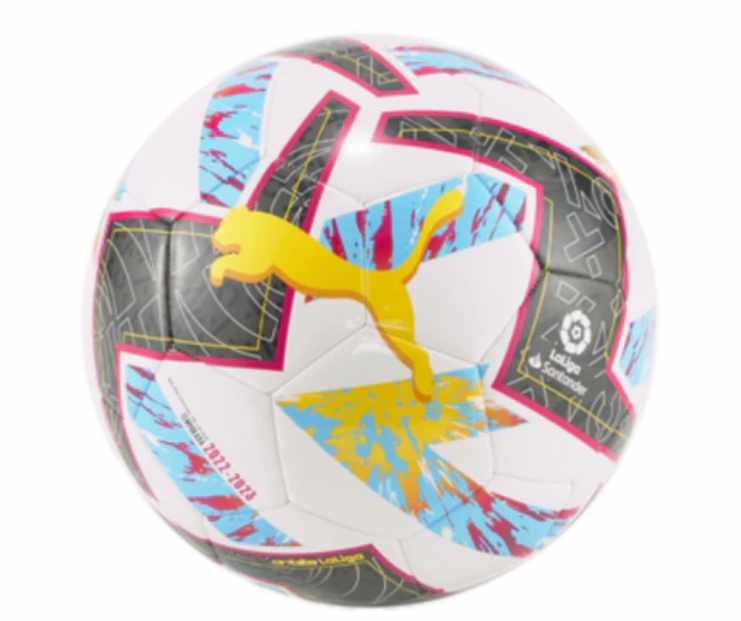 Puma 2022-23 La Liga Orbita 1 MS Ball - White/Multi