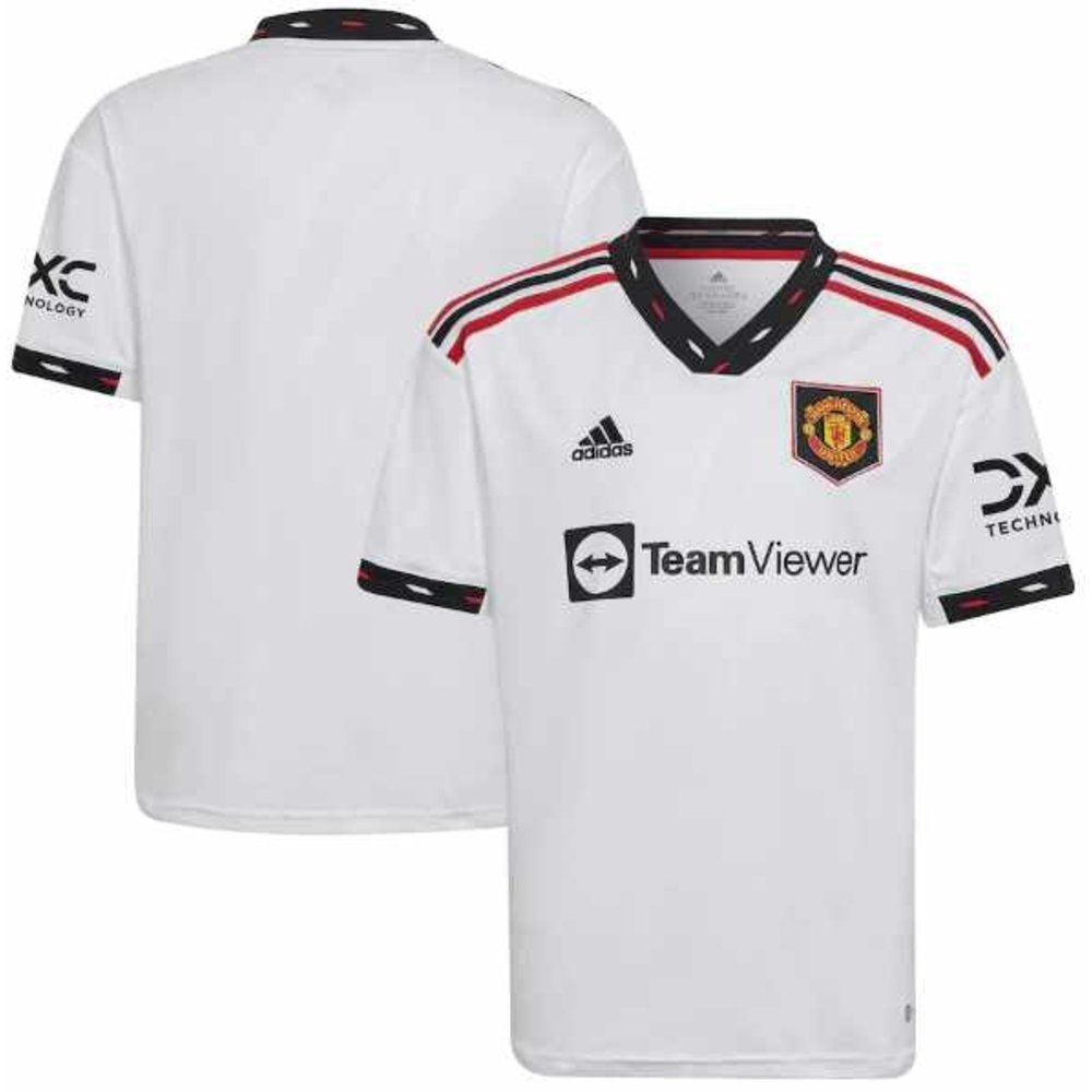 :adidas Manchester United 22/23 Third Jersey - Semi Solar  Slime