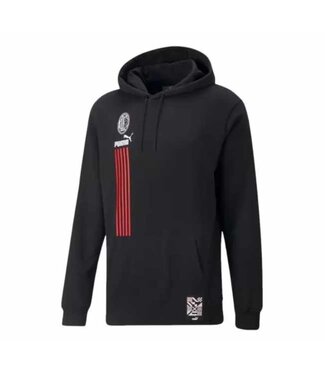 Puma Puma AC Milan 2022 - 23  ftbl Culture Hoodie - Black