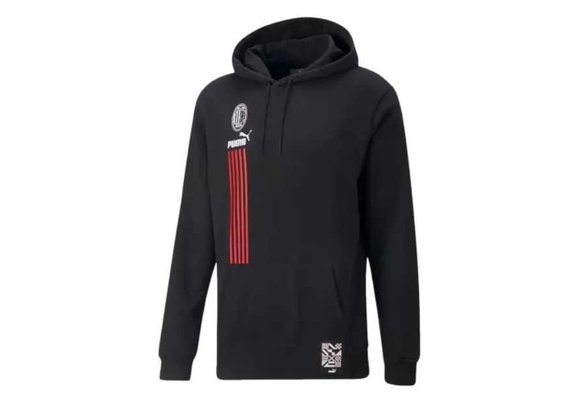 Puma AC Milan 2022 - 23  ftbl Culture Hoodie - Black