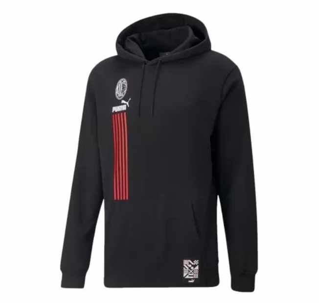 Puma AC Milan 2022 - 23  ftbl Culture Hoodie - Black