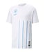 Puma Puma Manchester CIty 2022 -23 ftbl Culture Soccer Shirt- White/Light Blue