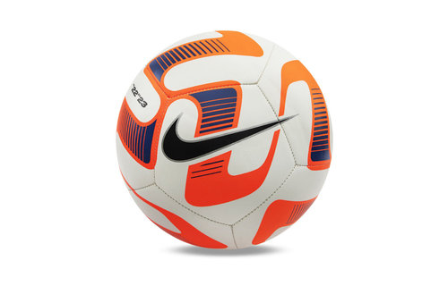 guitarra colgante Palacio Nike 2022 - 23 Pitch Soccer Ball - White/Laser Orange/Black - Soccerium
