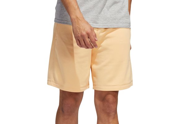 adidas Solid French Terry Lounge Shorts  - Pulse Amber