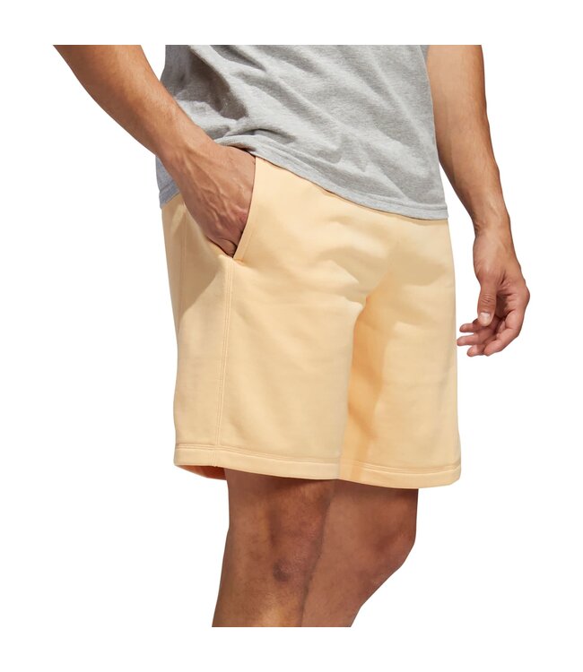 adidas adidas Solid French Terry Lounge Shorts  - Pulse Amber