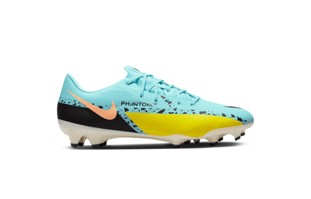 Nike Phantom GT2 Academy ( Low) FG / MG - Glacier Ice/Yellow Strike/Sunset Glow