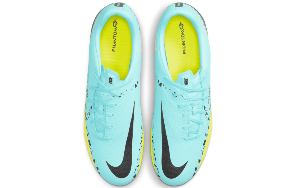 Nike Phantom GT2 Academy ( Low) FG / MG - Glacier Ice/Yellow Strike/Sunset Glow
