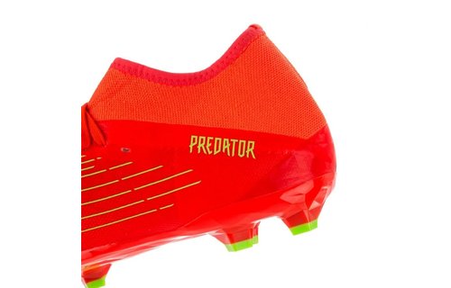 adidas Jr Predator Edge .3  FG   Solar Red
