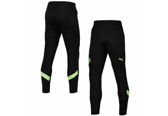 Puma Manchester City 2022-23 Training Pants - Black/Fizzy Light