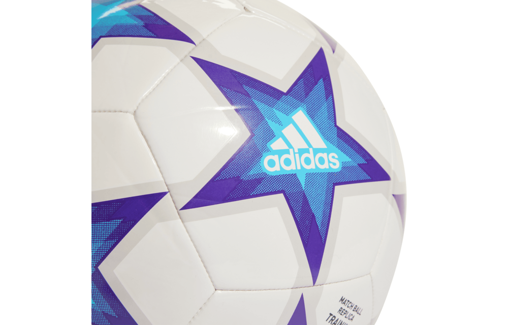 adidas UCL Champions League 2022-23 Club Ball - White/Pantone/Bright Cyan