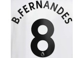 B. Fernandes # 8 Manchester United 2022-23 Away  Nameset - Black