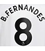 Uni-Sport B. Fernandes # 8 Manchester United 2022-23 Away  Nameset - Black