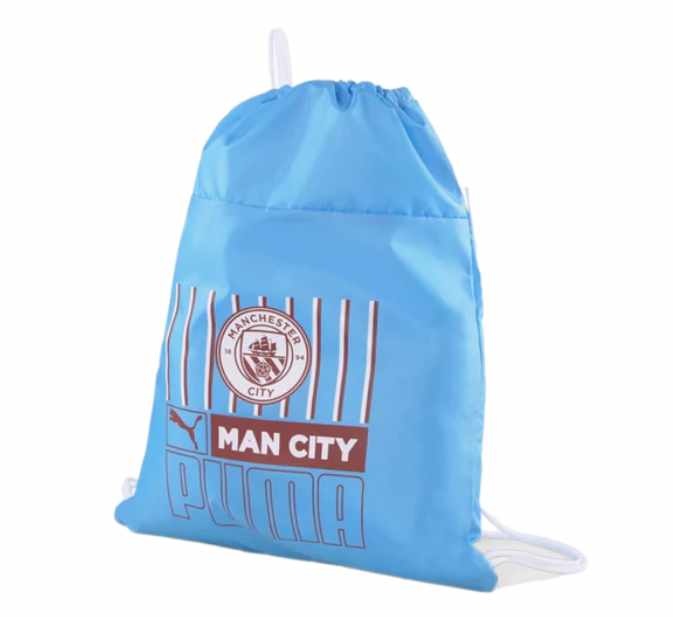 Puma Manchester City  ftblCore 22/23 Gym Sack - Light Blue