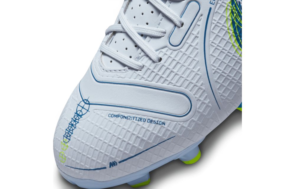 Nike Jr Vapor 14 Academy FG / MG - Grey/Blue/Light Marine