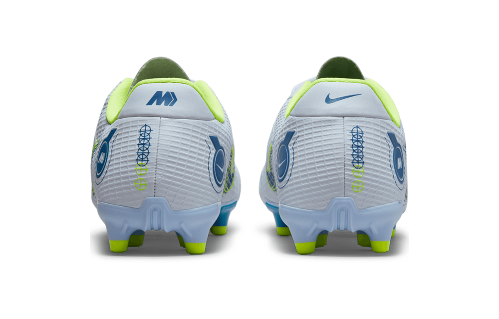 Nike Jr Vapor 14 Academy FG / MG - Grey/Blue/Light Marine