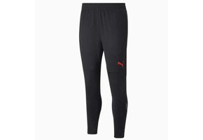 Puma AC Milan 2022-23 Training Soccer Pants - Black/Tango Re