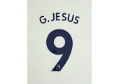 G.Jesus # 9 Arsenal 22/23 Away Nameset - Navy Blue
