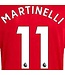 Uni-Sport Martinelli  # 11 Arsenal 22/23 Home Nameset - White